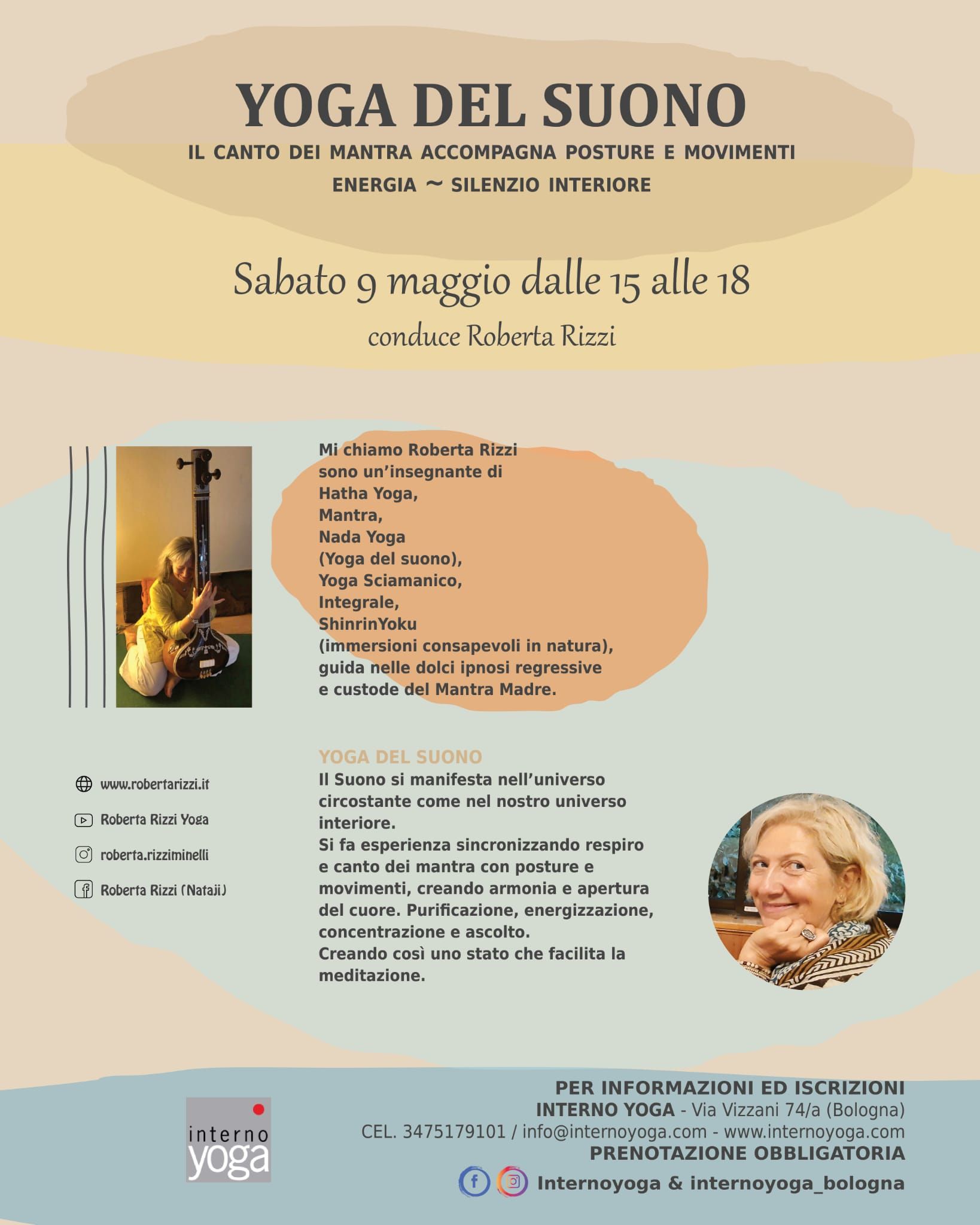  volantino yoga del suono 