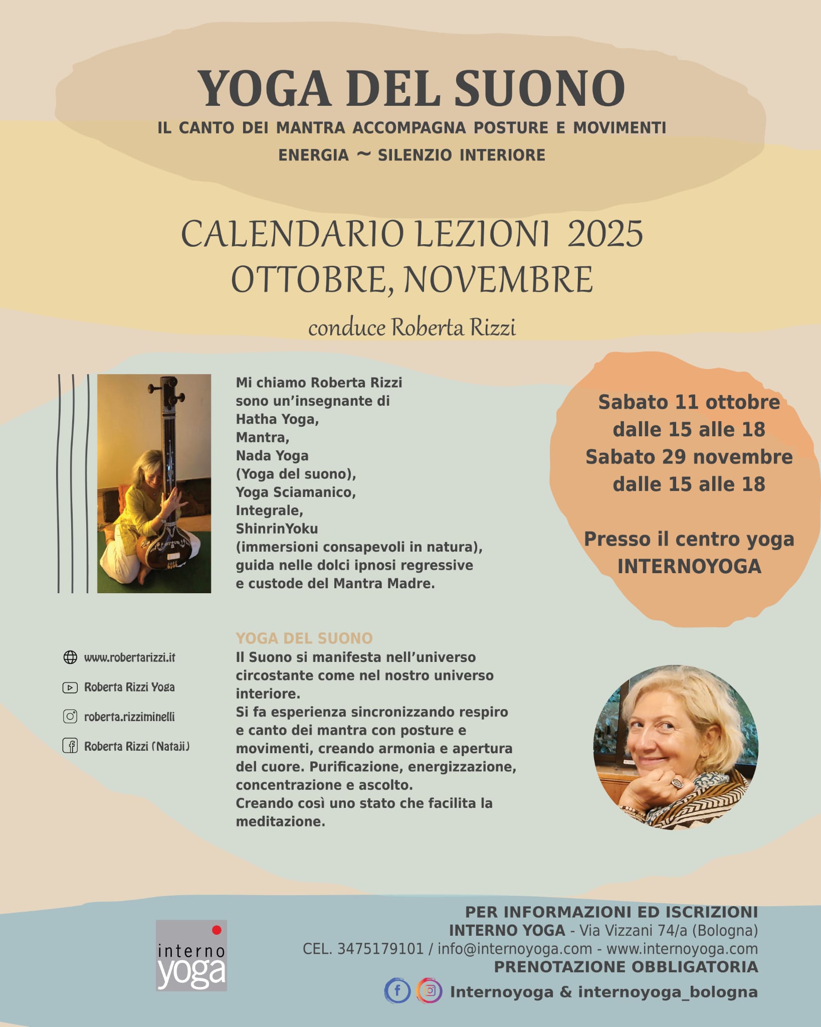  volantino yoga del suono 